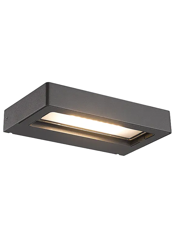 Aplique LED Exterior ROBLAN Z EPIS 11W Luz Cálida 3000K IP54 Gris 1