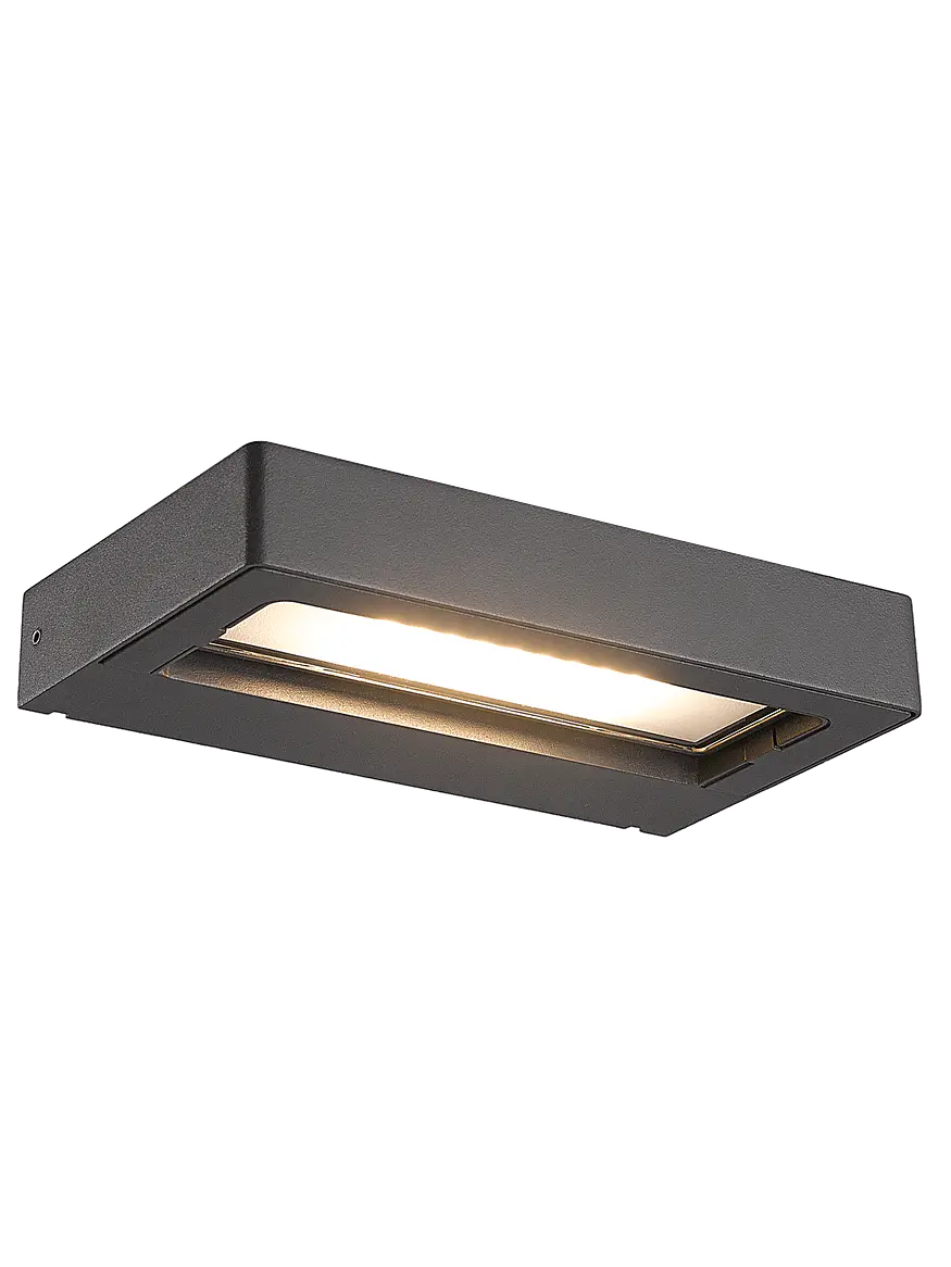 Aplique LED Exterior ROBLAN Z EPIS 11W Luz Cálida 3000K IP54 Gris 1