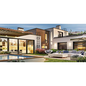 Aplique LED Exterior ROBLAN Z TA 10W Luz Cálida 3000K IP54 Plata