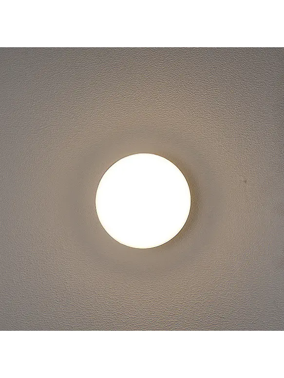 Aplique LED Exterior ROBLAN Z NASH R 12.5W Luz Cálida 3000K IP54 Gris 2