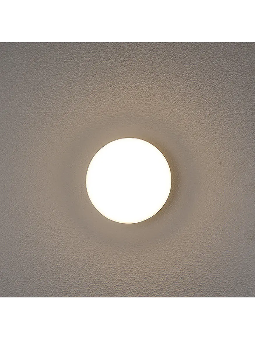 Aplique LED Exterior ROBLAN Z NASH R 12.5W Luz Cálida 3000K IP54 Gris 2