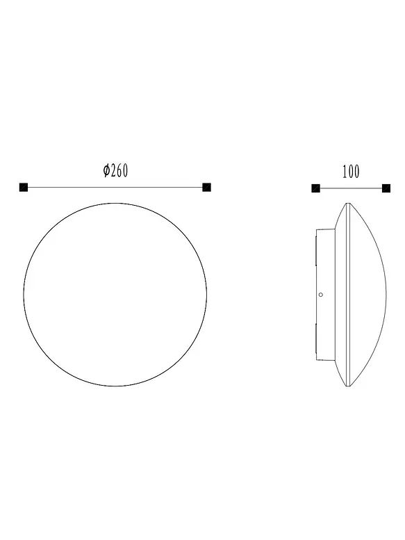 Aplique LED Exterior ROBLAN Z NASH R 12.5W Luz Cálida 3000K IP54 Gris 7