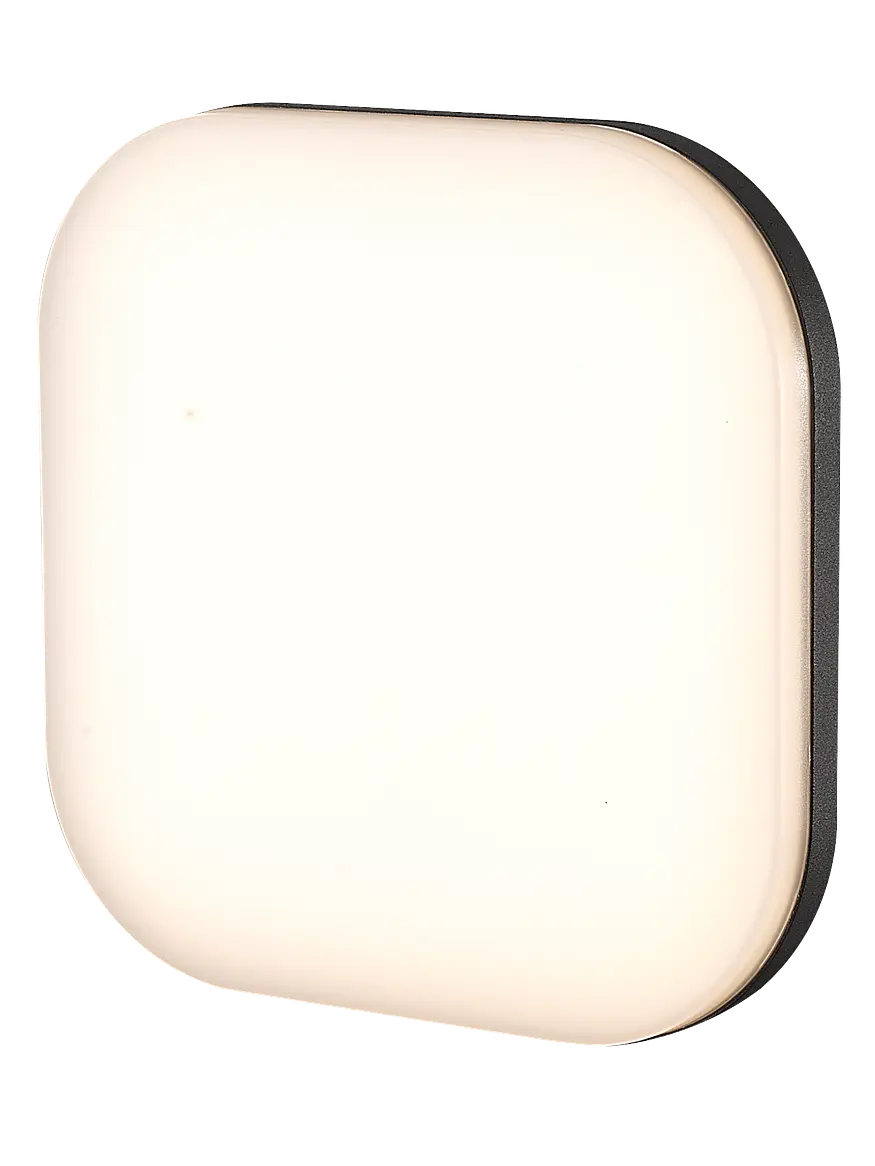 Aplique LED Exterior ROBLAN Z NASH S 11W Luz Cálida 3000K IP54 Gris 1