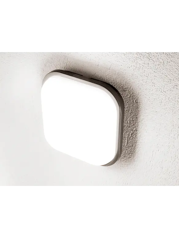 Aplique LED Exterior ROBLAN Z NASH S 11W Luz Cálida 3000K IP54 Gris 3