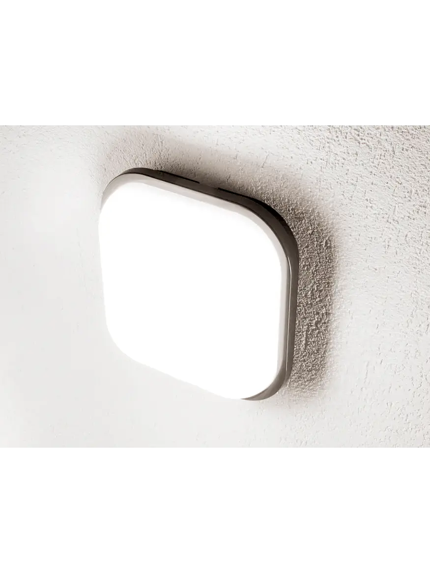 Aplique LED Exterior ROBLAN Z NASH S 11W Luz Cálida 3000K IP54 Gris 3