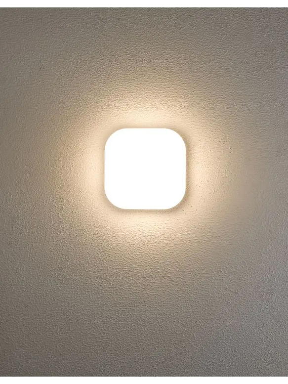 Aplique LED Exterior ROBLAN Z NASH S 11W Luz Cálida 3000K IP54 Plata 2