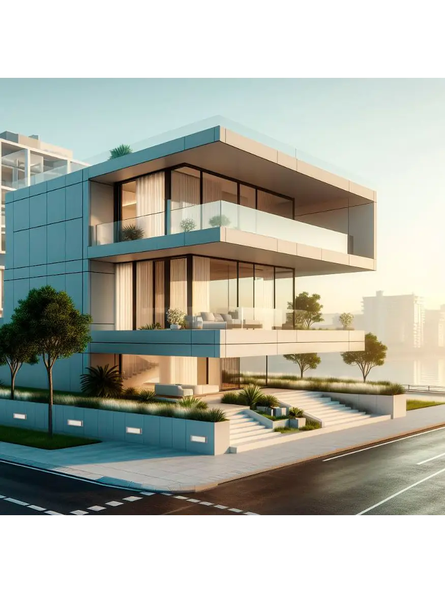 Aplique LED Empotrable Exterior ROBLAN Z NAIR 4W Luz Cálida 3000K IP54 Plata 2