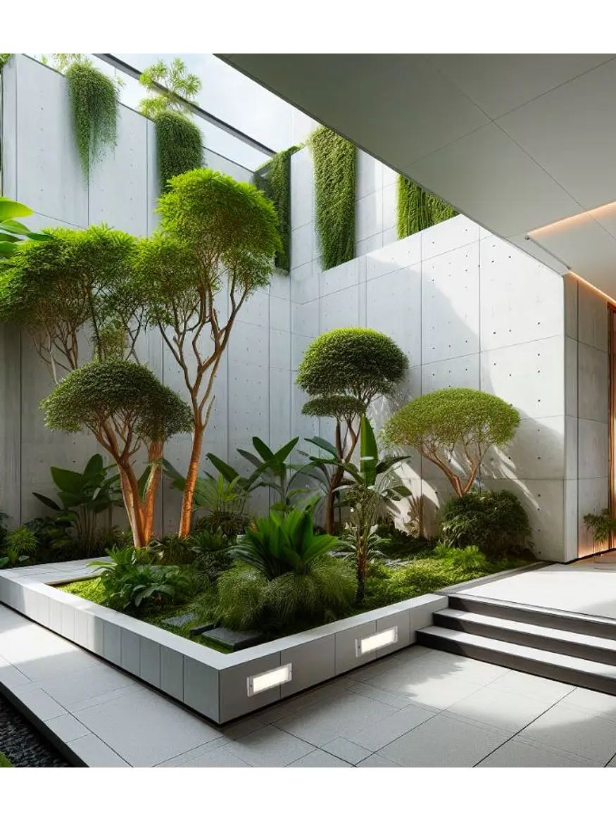 Aplique LED Empotrable Exterior ROBLAN Z NAIR 4W Luz Cálida 3000K IP54 Plata 3