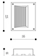 Foco Embutido Muro LED Exterior 7W Luz Cálida IP65 Plata ROBLAN VEGA - Miniatura 4
