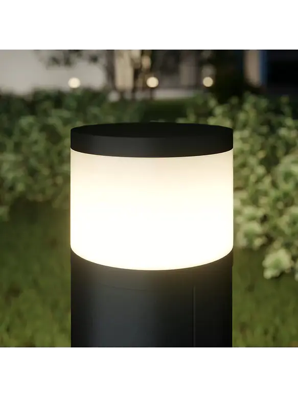 Bollard LED 3W 3000K IP54  c/2 Enchufes 3