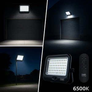 Proyector Solar LED 250W SenseLight Plus 3CCT Sensor Movimiento Control Remoto IP65