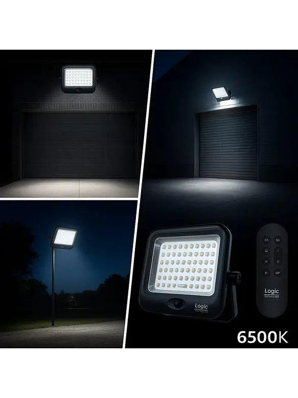 Proyector Solar LED 250W SenseLight Plus 3CCT Sensor Movimiento Control Remoto IP65 2