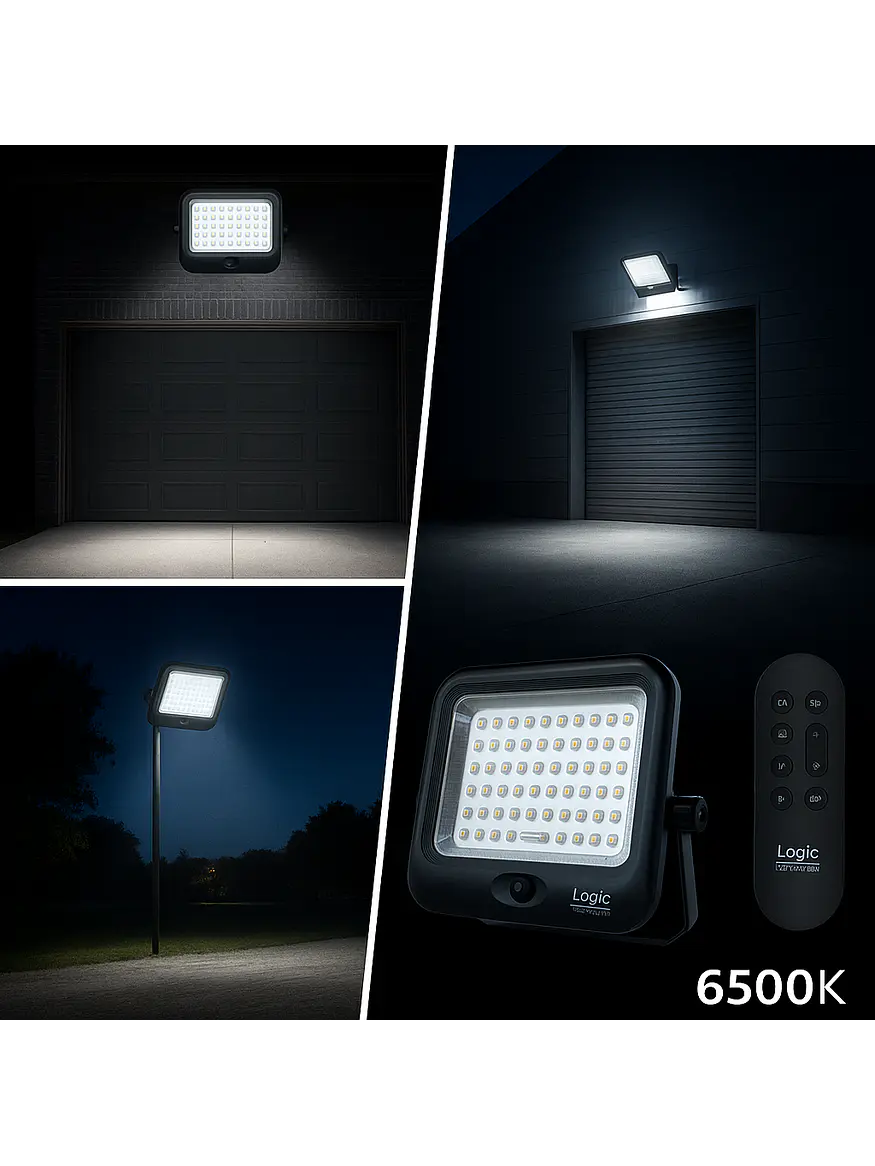 Proyector Solar LED 150W SenseLight Plus 3CCT Sensor Movimiento Control Remoto IP65 4