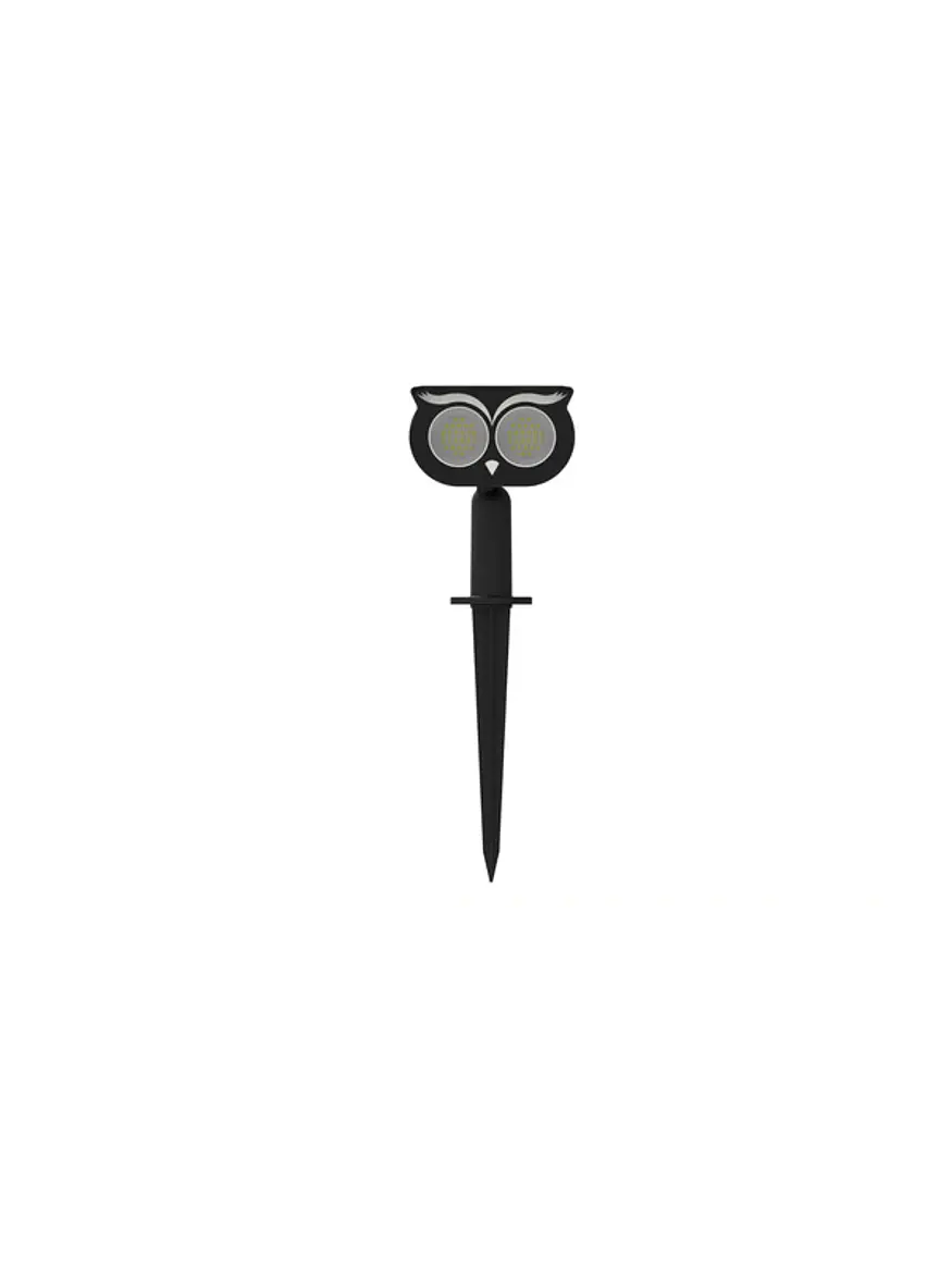 Estaca Solar LED Búho Luz Cálida 3000K IP65 Decorativa Jardín 5