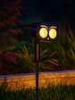 Estaca Solar LED Búho Luz Cálida 3000K IP65 Decorativa Jardín - Miniatura 7
