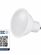 KIT 10 Ampolletas LED GU10 8W 3000K 720Lm WELLMAX - Miniatura 2