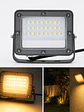 Proyector LED 20W Luz Cálida 2700K DS1 IP66 Gris Oscuro - Miniatura 1