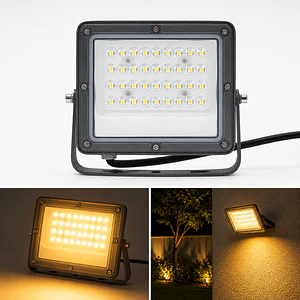 Proyector LED 30W 2700K DS1 7% IP66 Gris Oscuro