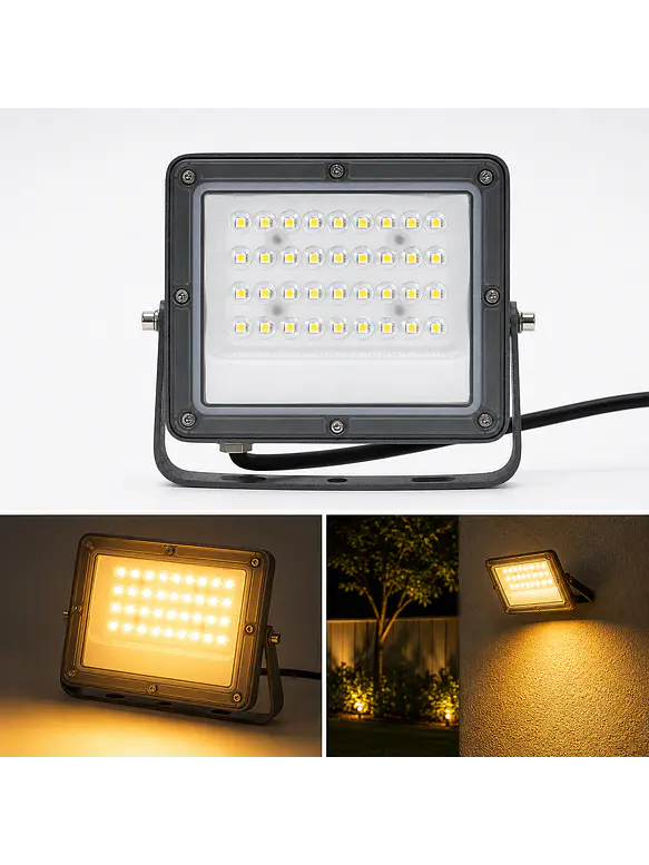 Proyector LED 30W 2700K DS1 IP66 Gris Oscuro 1