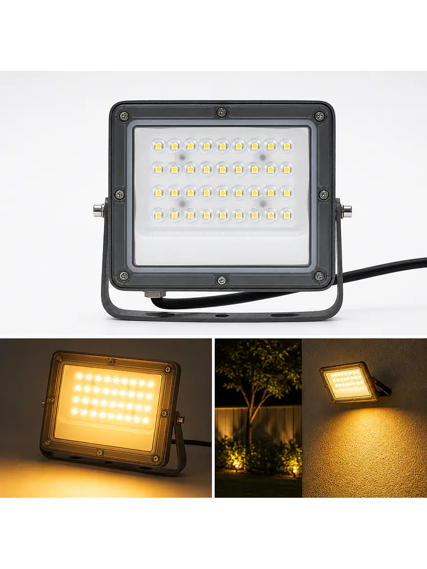 Proyector LED 30W 2700K DS1 IP66 Gris Oscuro 1