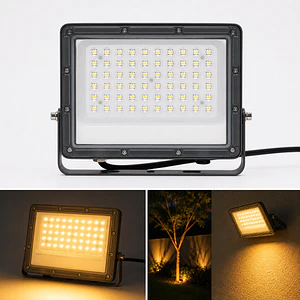 Proyector LED 50W 2700K DS1 7% IP66 Gris Oscuro
