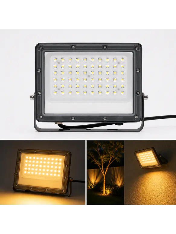 Proyector LED 50W 2700K DS1 IP66 Gris Oscuro 1