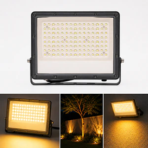 Proyector LED 100W 2700K DS1 7% IP66 Gris Oscuro
