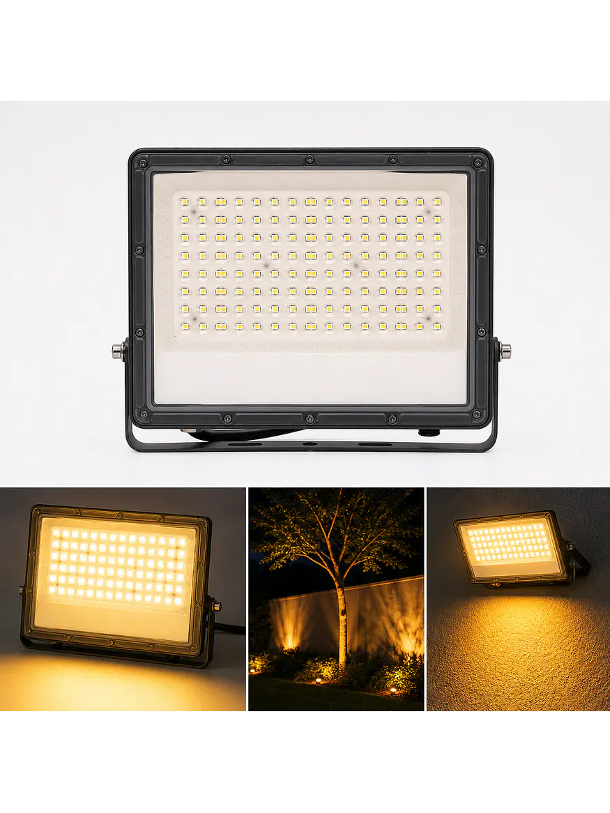 Proyector LED 100W 2700K DS1 IP66 Gris Oscuro 1