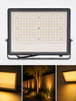 Proyector LED 150W Luz Cálida 2700K DS1 IP66 Gris Oscuro - Miniatura 1