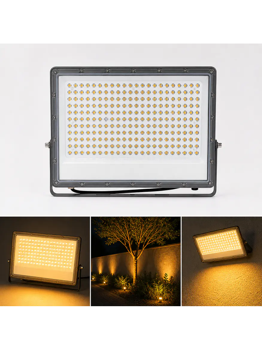 Proyector LED 200W 2700K DS1 IP66 Gris Oscuro 1