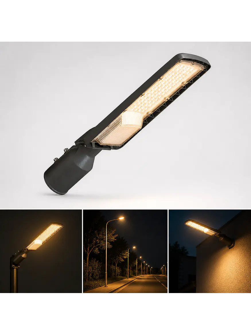 Luminaria Pública LED 150W 2700K DS1 IP65 Gris Oscuro 1
