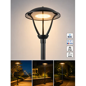 Farol LED Ornamental ARRAYÁN 60W DS1 IP66 IK09 2200K/2700K ( A PEDIDO)