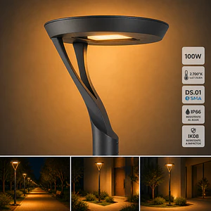 Luminaria Pagoda LED 100W 2700K DS1 IP66