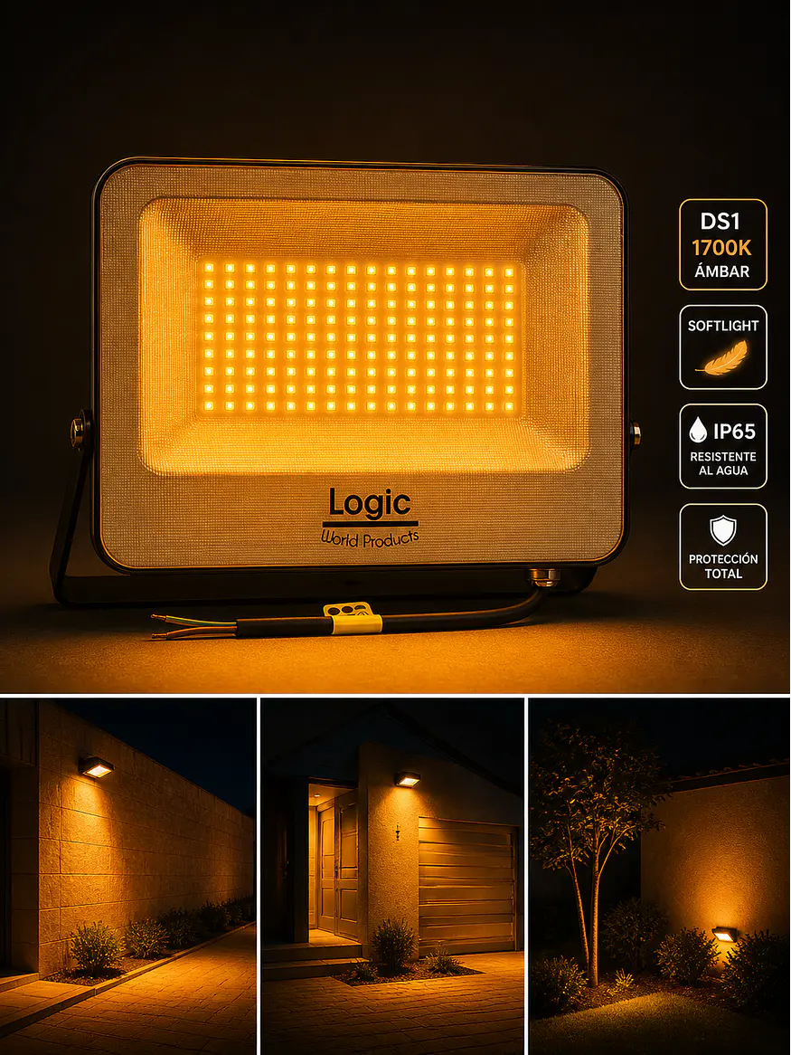 Proyector LED 50W 1700K DS1 Ámbar SOFTLIGHT IP65 1