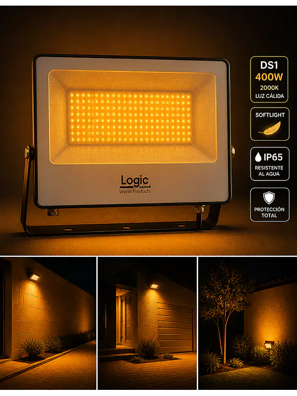 Proyector LED 400W 2000K DS1 SOFTLIGHT IP65 1