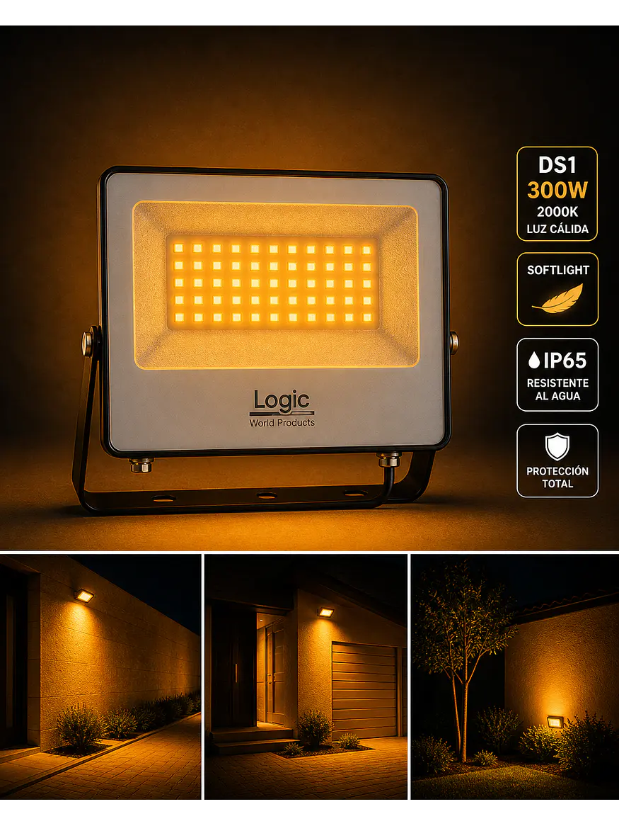 Proyector LED 300W 2000K DS1 SOFTLIGHT IP65 1