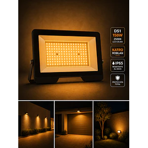 Proyector LED 150W 2500K DS1 ROBLAN KATRO IP65 IK08