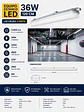 Equipo Estanco LED 36W Luz Cálida 3000K IP65 120cm - Miniatura 2