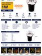 Foco Embutido Piso LED COB 1W 3000K IP67 - Miniatura 2