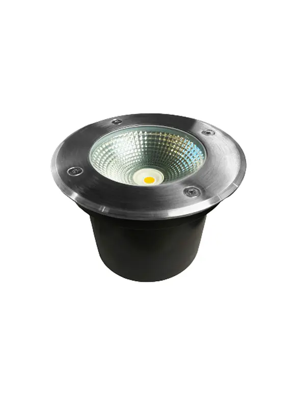Foco Embutido Piso LED COB 10W 3000K IP67 1