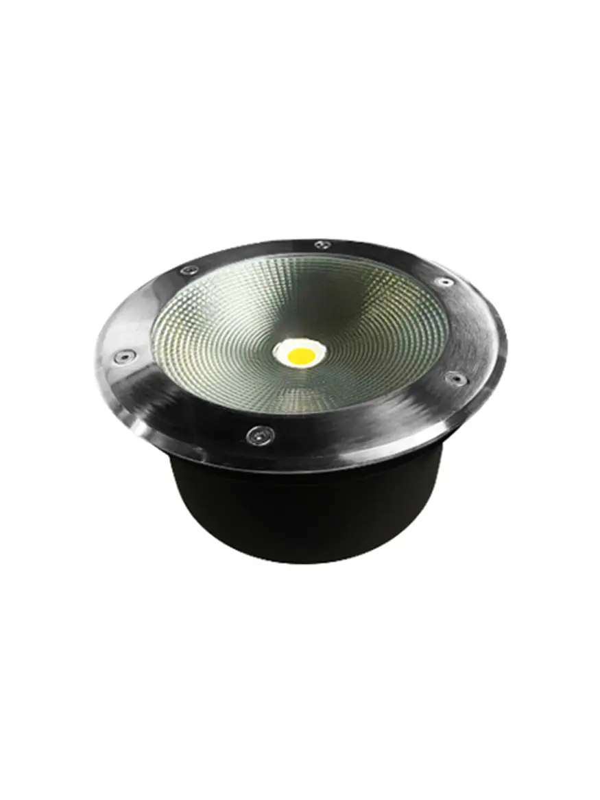 Foco Embutido Piso LED COB 20W Luz Cálida 3000K IP67 1