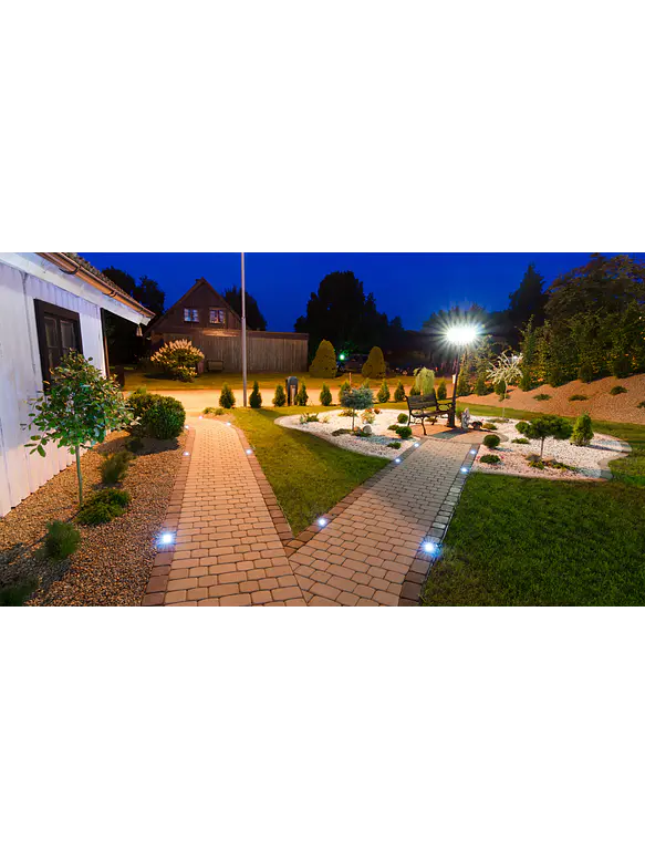 Foco Embutido Piso LED 7W Luz Neutra IP67 Acero Inoxidable ROBLAN 2