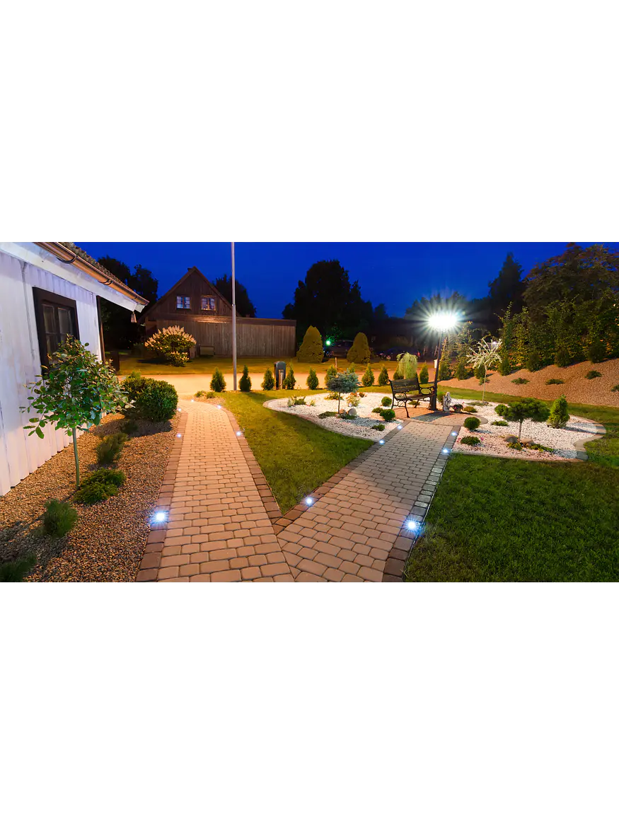 Foco Embutido Piso LED 7W Luz Neutra IP67 Acero Inoxidable ROBLAN 2