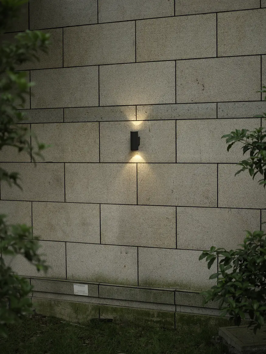 Aplique LED Exterior Bifocal 24.7W Luz Cálida IP65 Gris Oscuro ROBLAN GACR 3