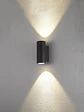 Aplique LED Exterior Bifocal 24.7W Luz Cálida IP65 Gris Oscuro ROBLAN GACR - Miniatura 1