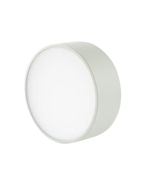 Plafón LED Exterior Redondo 6W Luz Cálida IP54 Metálico ROBLAN IZAR R 1