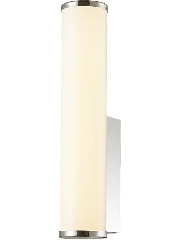 Aplique Baño LED Tubular CCT 7W Luz Cálida / Luz Neutra IP44 Cromo ROBLAN MINT 1