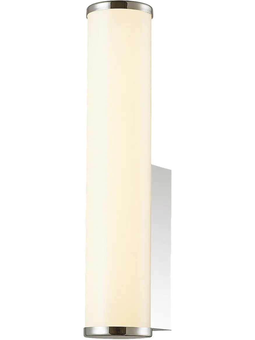 Aplique Baño LED Tubular CCT 7W Luz Cálida / Luz Neutra IP44 Cromo ROBLAN MINT 1
