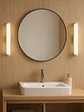 Aplique Baño LED Tubular CCT 7W Luz Cálida / Luz Neutra IP44 Cromo ROBLAN MINT - Miniatura 2