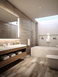 Aplique Baño LED Tubular CCT 14W Luz Cálida / Luz Neutra IP44 Cromo ROBLAN MINT - Miniatura 6